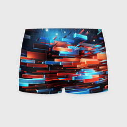 Трусы-боксеры мужские Прямоугольная абстракция, цвет: 3D-принт