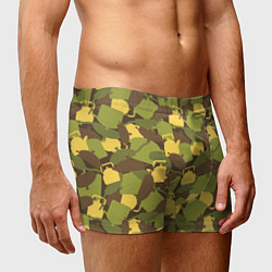 Трусы-боксеры мужские Кухонная посуда - камуфляж, цвет: 3D-принт — фото 2