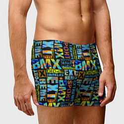 Трусы-боксеры мужские Extreme sport BMX, цвет: 3D-принт — фото 2