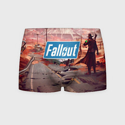 Трусы-боксеры мужские Fallout 2024, цвет: 3D-принт