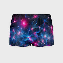Мужские трусы Яркие неоновые вспышки в космосе