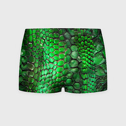 Мужские трусы Зеленая змеиная кожа