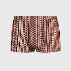 Мужские трусы Персиковый узор в стиле жаккард