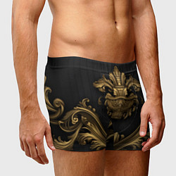 Трусы-боксеры мужские Золотая корона с узорами, цвет: 3D-принт — фото 2