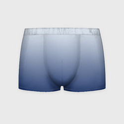 Мужские трусы Бело синий градиент