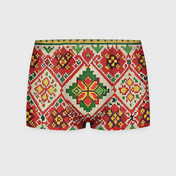 Мужские трусы Классические русские узоры и орнамент