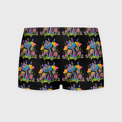 Мужские трусы Грибной паттерн цветной