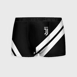 Трусы-боксеры мужские Juventus line white, цвет: 3D-принт