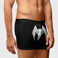 Трусы-боксеры мужские Venom - spider logo, цвет: 3D-принт — фото 2