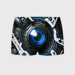 Мужские трусы Синяя сфера киберпанк