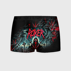 Трусы-боксеры мужские Roker - blood in the ground, цвет: 3D-принт