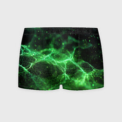 Мужские трусы Зеленая связь текстура