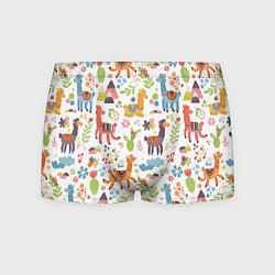 Мужские трусы Ламы паттерн