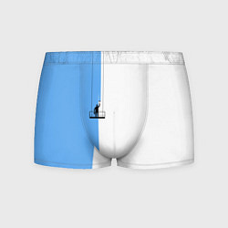 Мужские трусы Моляр красит стену