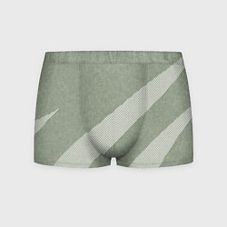 Мужские трусы Светлый серо-зелёный абстрактный