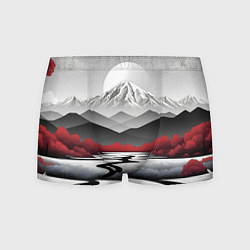 Мужские трусы Белые горы и красные деревья