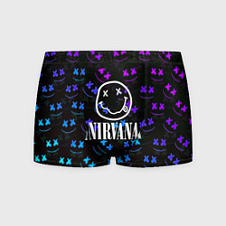 Мужские трусы Nirvana x marshmello neon