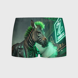 Мужские трусы Cyperpunk zebra