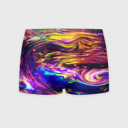 Мужские трусы Неоновые полосы текстура