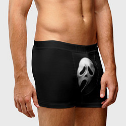 Трусы-боксеры мужские Крик маска косплей, цвет: 3D-принт — фото 2