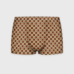 Трусы-боксеры мужские Готические шахматы, цвет: 3D-принт