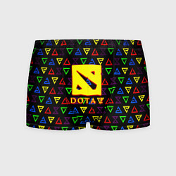 Трусы-боксеры мужские Dota pattern witcher, цвет: 3D-принт