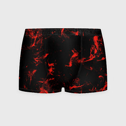 Мужские трусы Color red black