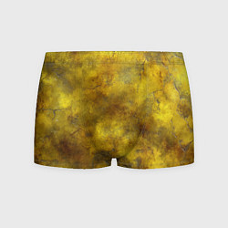 Мужские трусы Золотая ржавая текстура