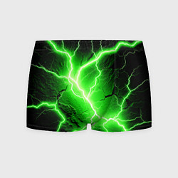 Трусы-боксеры мужские Color green black, цвет: 3D-принт