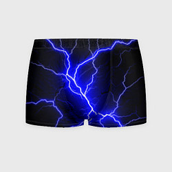 Трусы-боксеры мужские Color blue black, цвет: 3D-принт