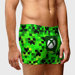 Трусы-боксеры мужские Minecraft xbox, цвет: 3D-принт — фото 2