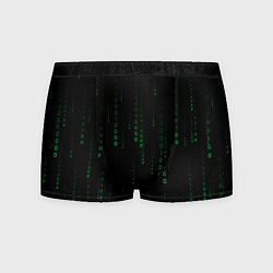 Мужские трусы Color black green