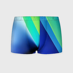 Мужские трусы Color blue green
