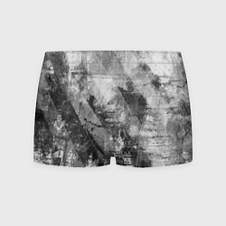 Мужские трусы Абстракция - atomic gray