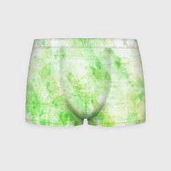 Мужские трусы Абстракция - light green atom