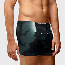 Трусы-боксеры мужские Волчица, цвет: 3D-принт — фото 2