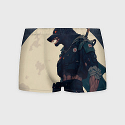 Трусы-боксеры мужские Человек-волк, цвет: 3D-принт