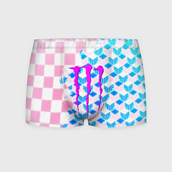 Мужские трусы Monster energy neon anime