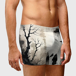 Трусы-боксеры мужские Путник, цвет: 3D-принт — фото 2
