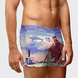 Трусы-боксеры мужские GTA 6 Брайан Хедер, цвет: 3D-принт — фото 2