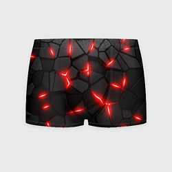Мужские трусы Красная неоновая броня