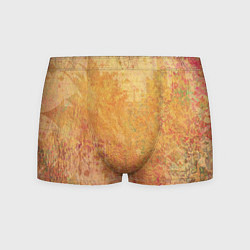 Мужские трусы Абстракция - red and yellow spots