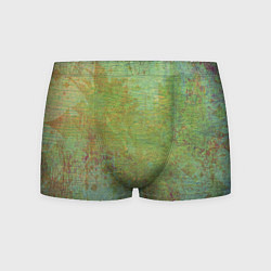 Трусы-боксеры мужские Абстракция - green oil stain, цвет: 3D-принт