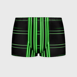Трусы-боксеры мужские Neon green, цвет: 3D-принт