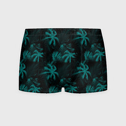 Мужские трусы Palm light blue dark