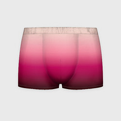 Трусы-боксеры мужские Градиент transcendent pink омбре, цвет: 3D-принт