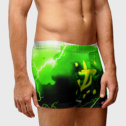 Трусы-боксеры мужские Doom шторм кислотное лого, цвет: 3D-принт — фото 2