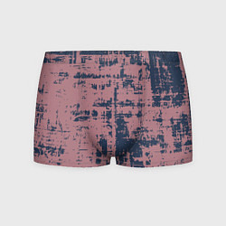 Мужские трусы Текстура с потертостями сине-розовая