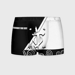 Трусы-боксеры мужские Doom стильная геометрия, цвет: 3D-принт