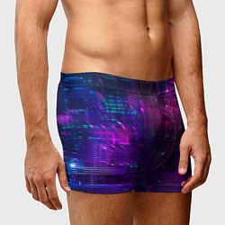 Трусы-боксеры мужские Геометрия будущего, цвет: 3D-принт — фото 2